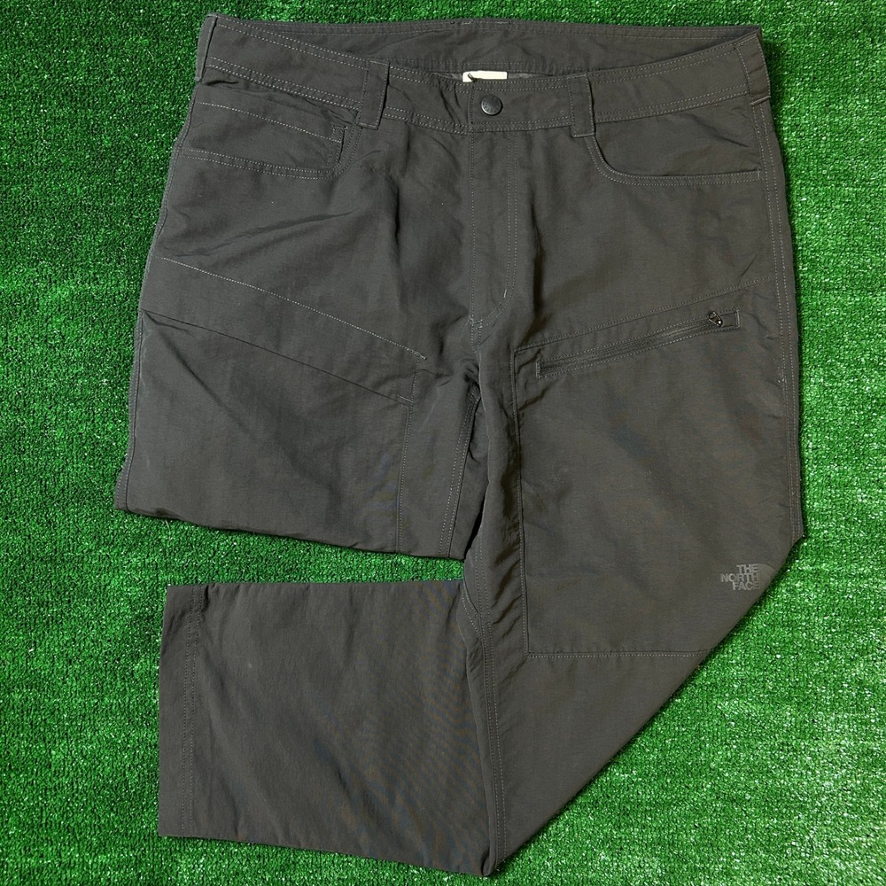 The North Face Hiking Pants Mens 38 Short Gray Nylon Technical Utility Trail